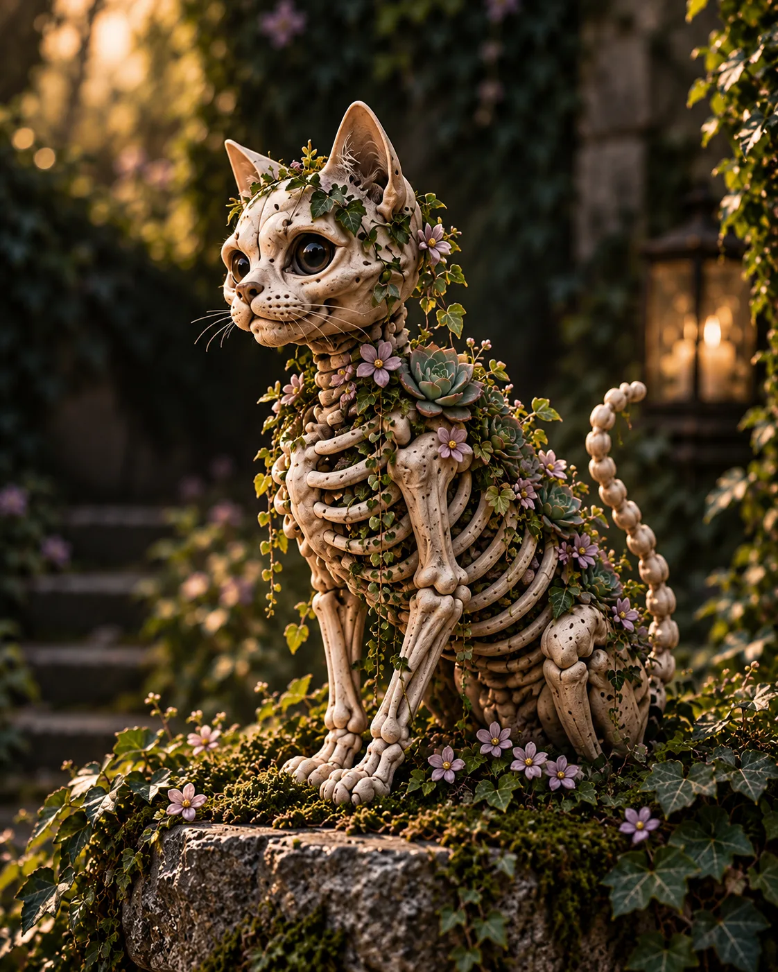Fang the Bone Garden Kitten concept artwork