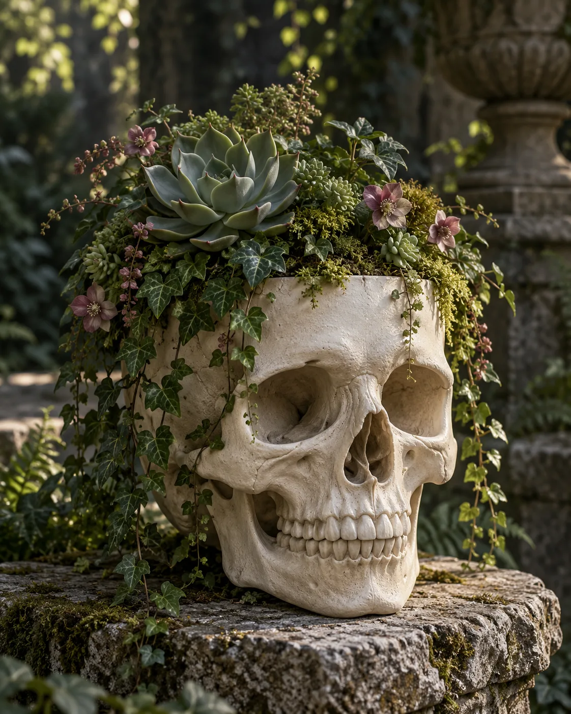 Skull Planter concept artwork